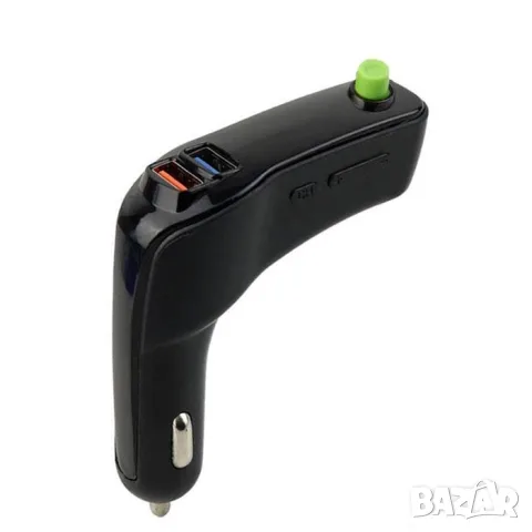 FM трансмитер 12V/24V с 2 USB AUX и TF карта, снимка 2 - Аксесоари и консумативи - 55865663