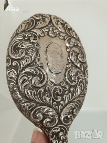 Кристално сребърно старинно огледало с маркировки

, снимка 5 - Антикварни и старинни предмети - 44150086