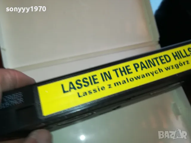 LASSIE-ORIGINAL VHS VIDEO TAPE 2205251543, снимка 8 - Други жанрове - 50389891