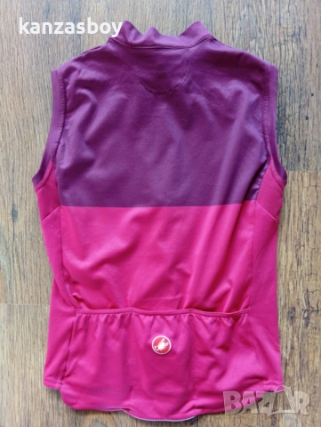 Castelli Velocissima woman sleeveless jersey - дамско вело джърси р-р М, снимка 6 - Потници - 54136478