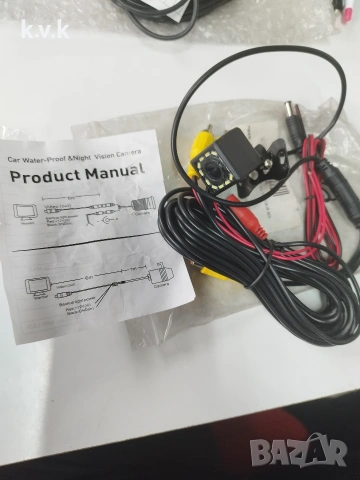 Камера за задно виждане с нощен режим - 8 LED., снимка 4 - Аксесоари и консумативи - 54065431