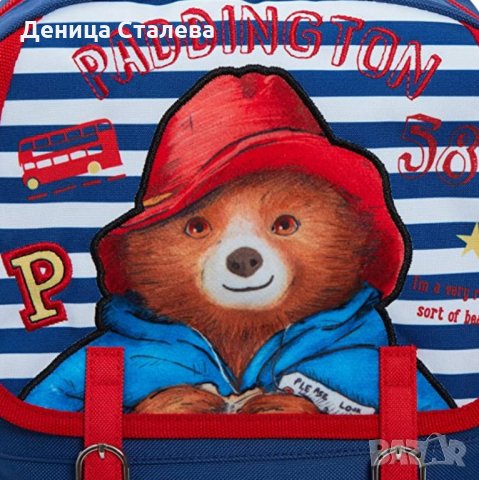 Раница Paddington Bear + прикачено портомоне, снимка 4 - Раници - 31786102