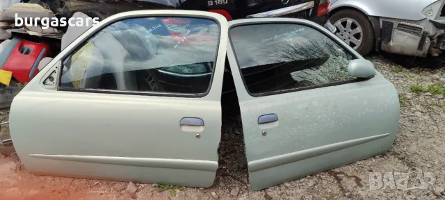 Врата предна лява Nissan Micra K11 - 80лв, снимка 2 - Части - 49829537