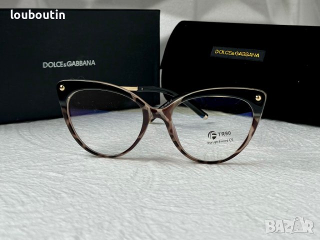 Dolce & Gabbana DG диоптрични рамки.прозрачни слънчеви,очила за компютър, снимка 4 - Слънчеви и диоптрични очила - 44463329