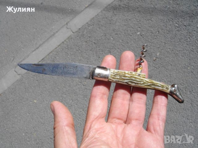 КОЛЕКЦИОНЕРСКО ДЖОБНО НОЖЧЕ LAGUIOLE , снимка 3 - Антикварни и старинни предмети - 51603653