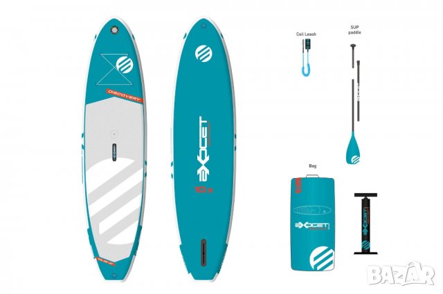 Надуваем Paddle Board Exocet Discovery 10.9 - SUP / уиндсъп, снимка 1 - Водни спортове - 35470748