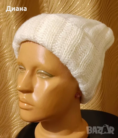 Дамски шапки-ръчно плетиво, снимка 3 - Шапки - 52945137