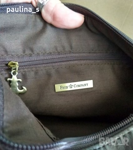 Дизайнерска чанта "Friis & Company", снимка 5 - Чанти - 36813290