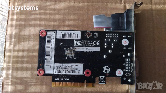 Видео карта NVidia GeForce Palit GT710 HDMI 2048MB GDDR3 64bit PCI-E, снимка 8 - Видеокарти - 54017688