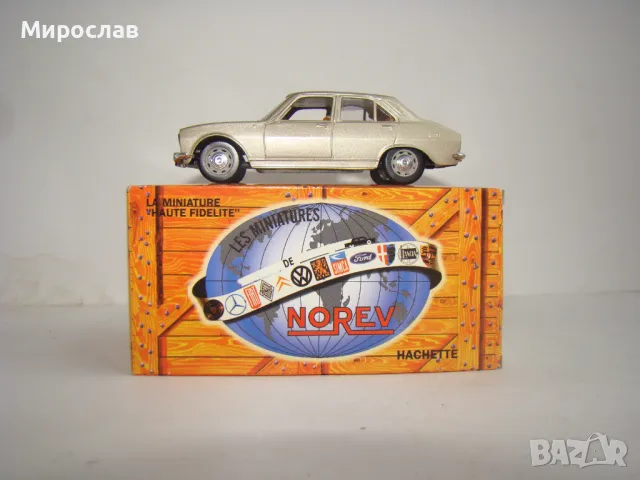 NOREV 1/43 PEUGEOT 504 ИГРАЧКА КОЛИЧКА МОДЕЛ, снимка 1 - Колекции - 48425108