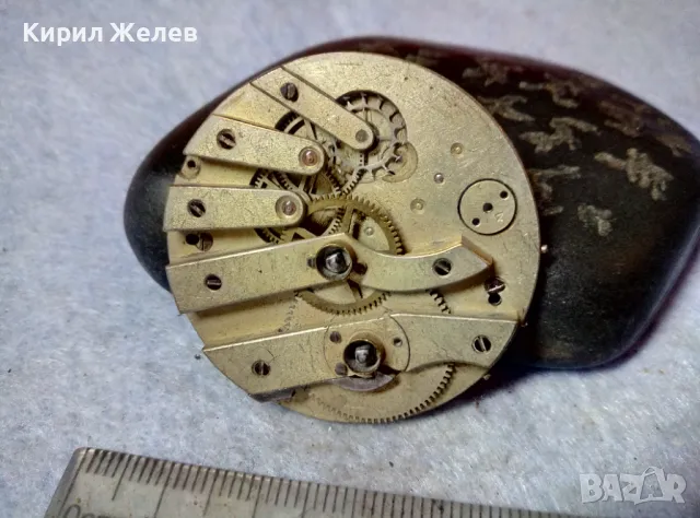 МЕХАНИЗЪМ от СТАР РЯДЪК МОДЕЛ КОЛЕКЦИОНЕРСКИ ШВЕЙЦАРСКИ ДЖОБЕН ЧАСОВНИК 49679, снимка 5 - Джобни - 48622972
