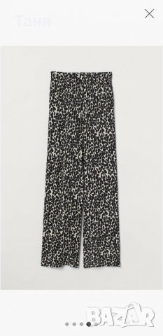 Широк панталон от трико, снимка 2 - Панталони - 29512555