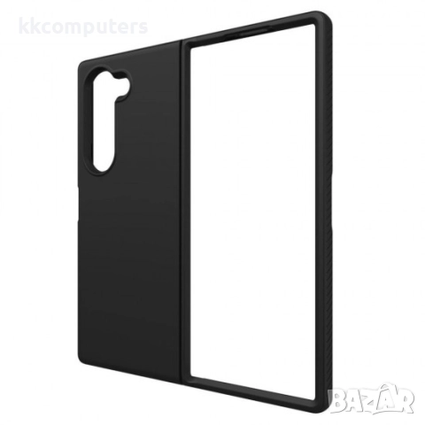 Силиконов кейс bSmart Silicone Cover, За Samsung Galaxy Z Fold7, Черен и Протектор, снимка 2 - Калъфи, кейсове - 51922922