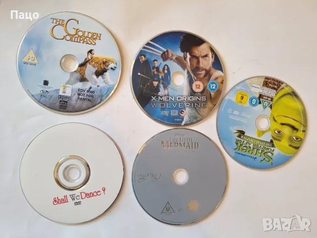 5 диска ДВД  /За всичките/, снимка 2 - DVD филми - 55770763
