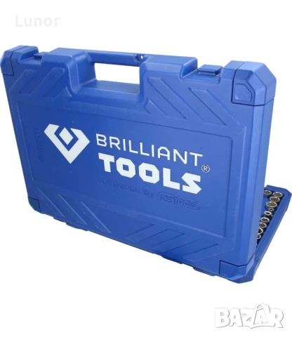 Професионален куфар с инструменти Brilliant Tools – 216 части, снимка 7 - Аксесоари и консумативи - 51062919