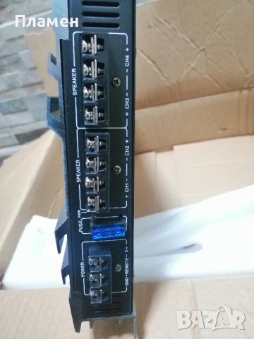 Усилвател 4 канален за автомобил AUNA 2400W мощни 6,5 високоговорители с изходящи 800W и 92dB SPL, снимка 9 - Други - 42764046