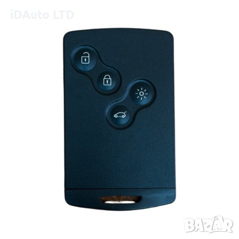 Кутийка карта за ключ Renault, reno, рено с четири бутона без лепене, снимка 2 - Аксесоари и консумативи - 42910498