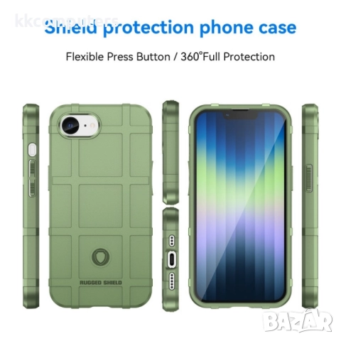 Apple iPhone 16e Coverage TPU Удароустойчив Калъф и Протектор, снимка 3 - Калъфи, кейсове - 52687024