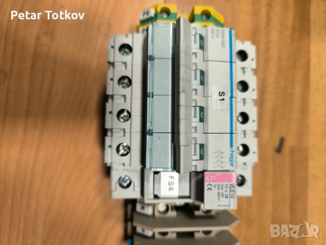 Hager разединителен прекъсвач  модел SBN480, снимка 3 - Други машини и части - 54182418
