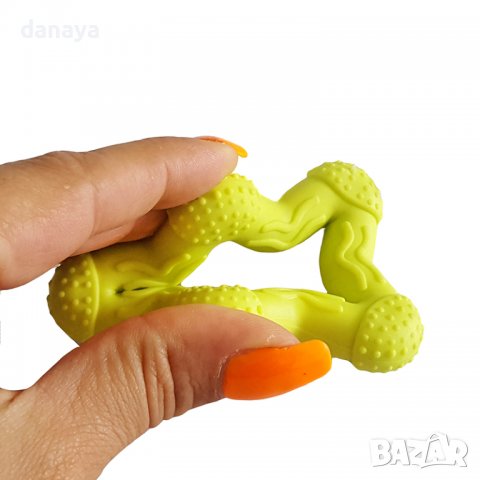 2922 Гумена играчка за куче звезда играчка за дъвчене, снимка 5 - За кучета - 37027053