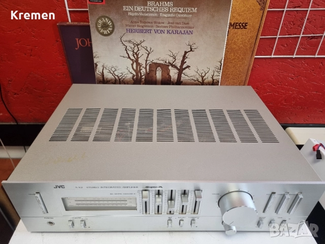 Усилвател JVC A-X40, снимка 3 - Ресийвъри, усилватели, смесителни пултове - 52308583