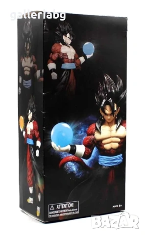 Dragon Ball Z Vegeta SSJ4 фигура 32см аниме колекционерска, снимка 3 - Колекции - 53940676