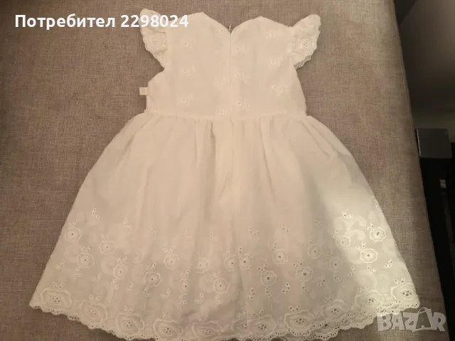 Лятна детска рокля, снимка 4 - Бебешки рокли - 48744719