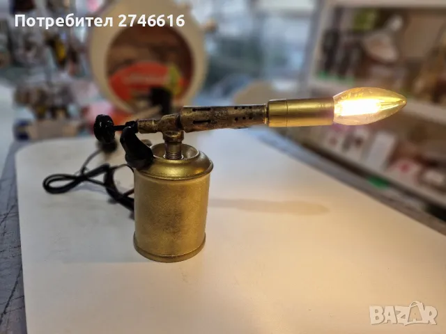 Настолна лампа - уникат!, снимка 6 - Антикварни и старинни предмети - 49794553