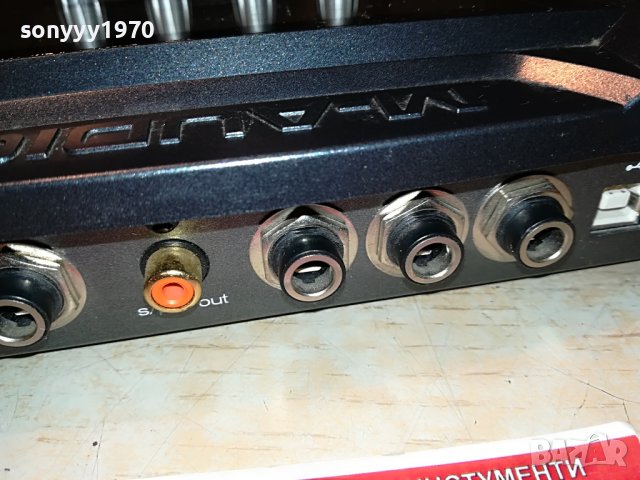 m-audio BLACK BOX 9V AC-внос swiss 2805222142M, снимка 16 - Ресийвъри, усилватели, смесителни пултове - 36905605