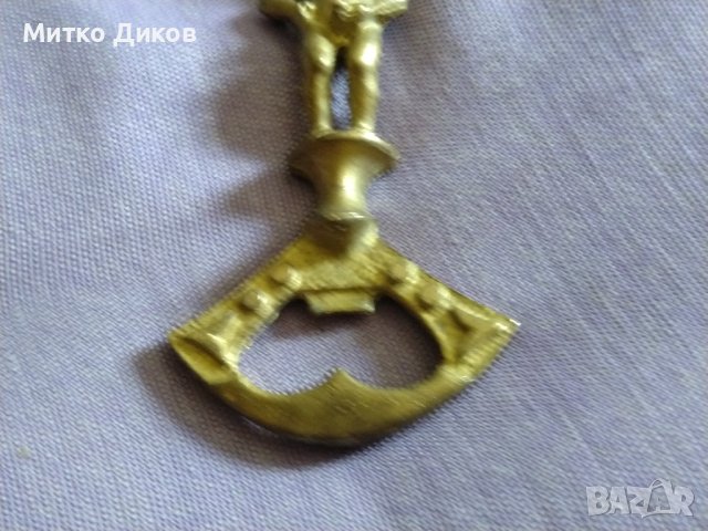 Пикаещото момче Брюксел месингова фигурка отварачка 88х47мм, снимка 5 - Колекции - 42387187