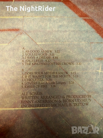 Грамофонна плоча група Абба, снимка 2 - Грамофонни плочи - 53289452