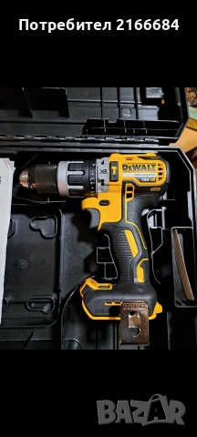 Акумулаторен ударен винтоверт DeWALT DCD796 с куфар 