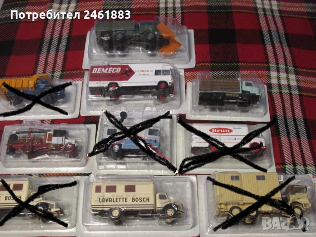 1/43 метални колекционерски колички/камиони Hachette Berliet 5 броя, снимка 1 - Колекции - 53034625