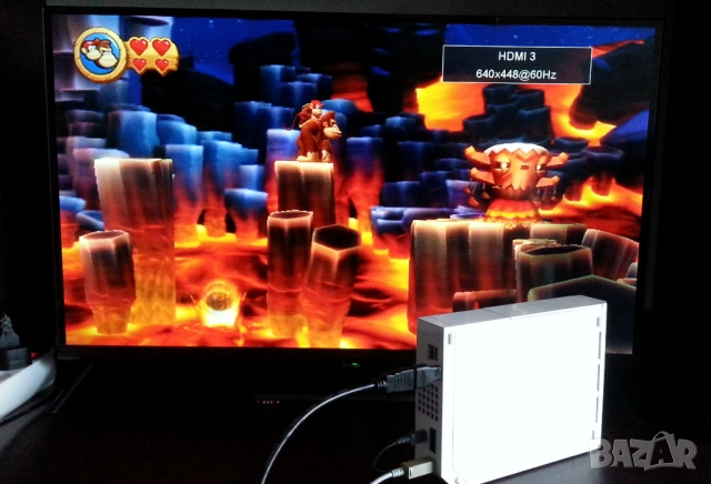 Ninendo Wii с вграден Arthrimus HDMI Mod №1+, снимка 6 - Nintendo конзоли - 52007760