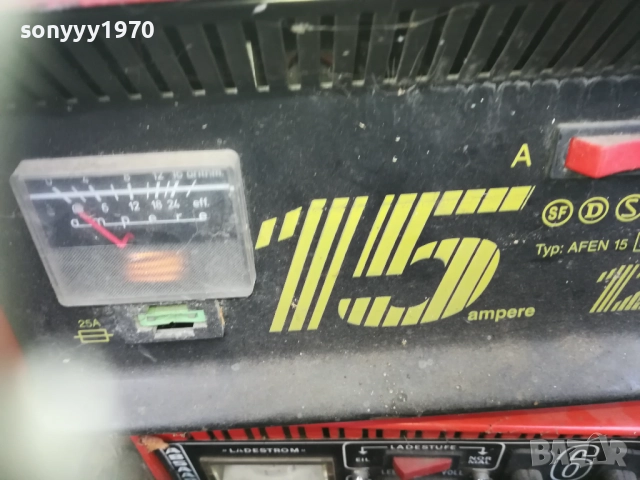 EINHEL 12V 15AMP.BATTERY CHARGER-ВНОС SWISS 0910251617, снимка 7 - Аксесоари и консумативи - 51999676