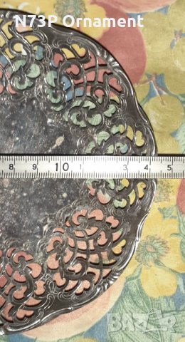 СТАРА БОНБОНИЕРА. КУПА. ART DECO. , снимка 2 - Антикварни и старинни предмети - 31959570