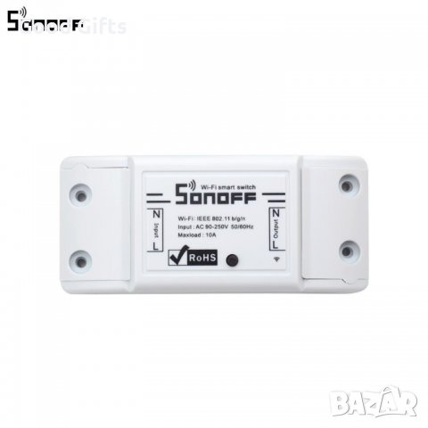 Двоен Умен ключ за уреди с WiFi за дистанционно управление Sonoff 10A, снимка 6 - Други - 38102412