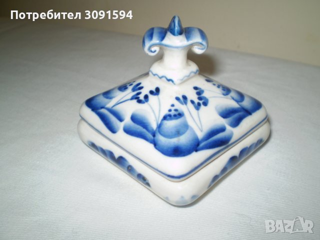 Порцелан кутия за бижута  ГЖЕЛЪ, снимка 1