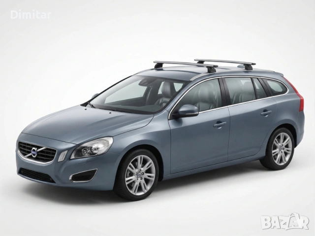 Volvo V60 Багажник за покрив (напречни греди, релси, рейлинг), снимка 3 - Аксесоари и консумативи - 53940611