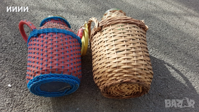 Буркан с оплетка 2 бр, снимка 3 - Други стоки за дома - 51863290