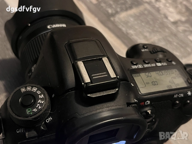 Canon EOS 7D Mark II + обектив Canon EF-S 18-55mm f/3.5-5.6 IS STM, снимка 4 - Фотоапарати - 53948257