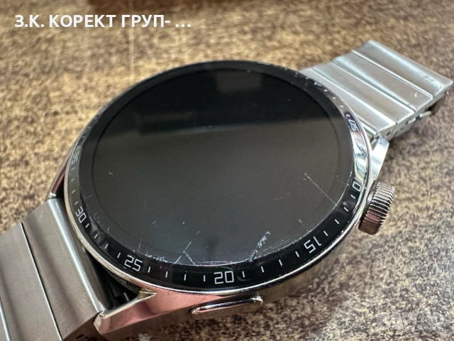 Смарт часовник Huawei Watch GT3, 46 mm, Stainless Steel, Silver, снимка 12 - Мъжки - 52184475