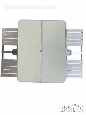 Сгъваема маса с вградени 4 стола -алуминиеви, снимка 3 - Къмпинг мебели - 53892426