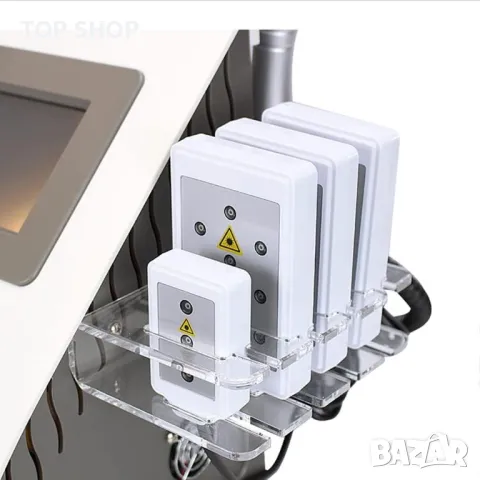 Козметичен уред 6 в 1, Kim 8 - радиочестотен лифтинг, кавитация, вакуум и липолазер, снимка 2 - Козметични уреди - 48857294