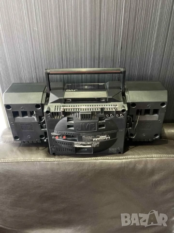 JVC-PCV2  VINTAGE RETRO BOOMBOX радио касетофон, снимка 7 - Радиокасетофони, транзистори - 54016392