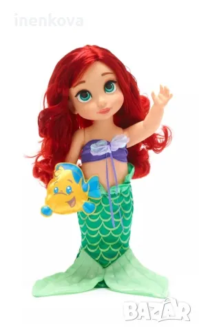 Оригинална кукла Ариел Малката русалка от Disney Store - Disney Animators' Collection Цена 68лв., снимка 11 - Кукли - 48342070
