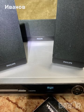 Домашна уредба DVD Philips, снимка 2 - Плейъри, домашно кино, прожектори - 42436354