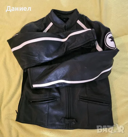Кожено дамско мото яке Bering, M., снимка 2 - Якета - 56527167