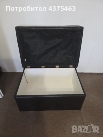 Кожена табуретка ракла, снимка 2 - Дивани и мека мебел - 53932896