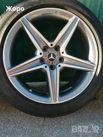 джанти  За МЕРЦЕДЕС(MERCEDES) AMG(АМГ)спорт пакет (Ц) класа или Е класа спорт пакет, снимка 3 - Гуми и джанти - 50507052